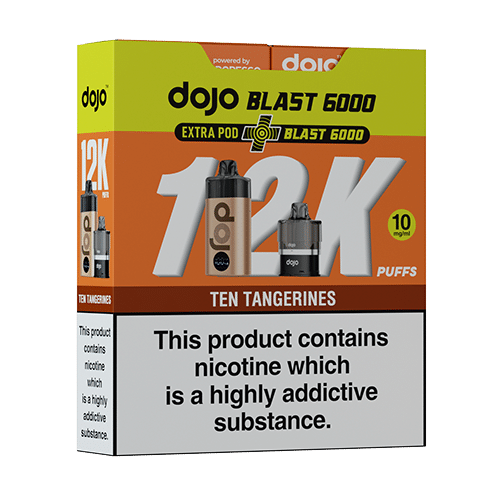 BLAST 6000 10mg Kit+Pod TEN TANGERINES