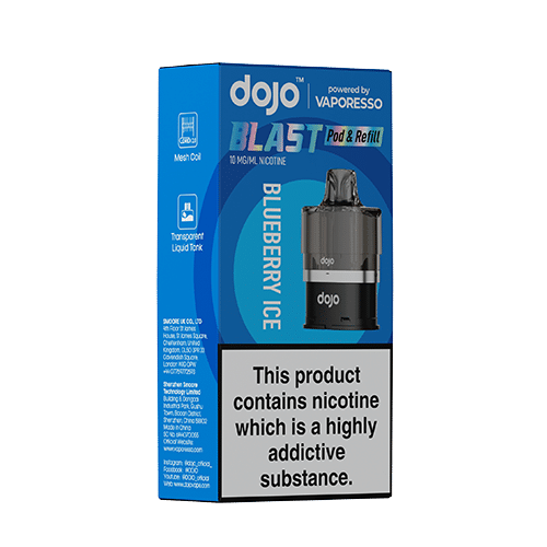 BLAST 6000 10mg Pod BLUEBERRY ICE