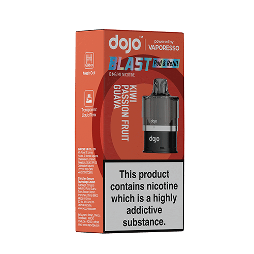 BLAST 6000 10mg Pod KIWI PASSION FRUIT GUAVA