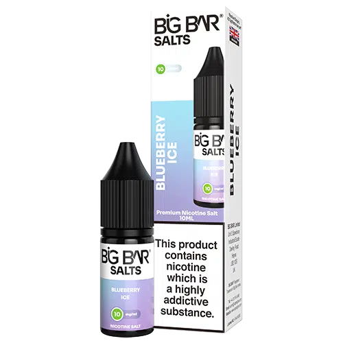 Big Bar Nic Salts 10mg Blueberry Ice