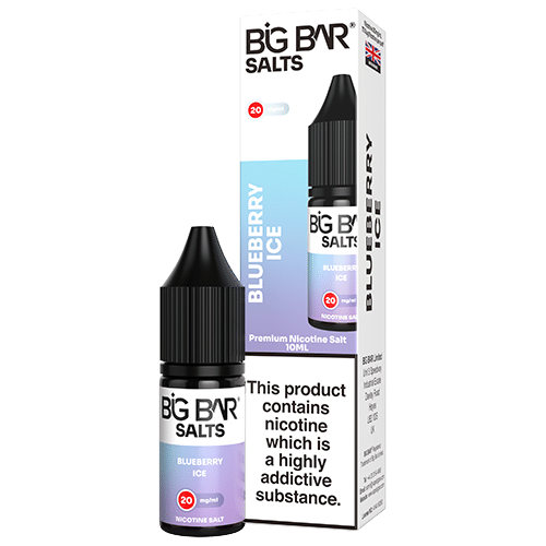 Big Bar Nic Salts 20mg Blueberry Ice