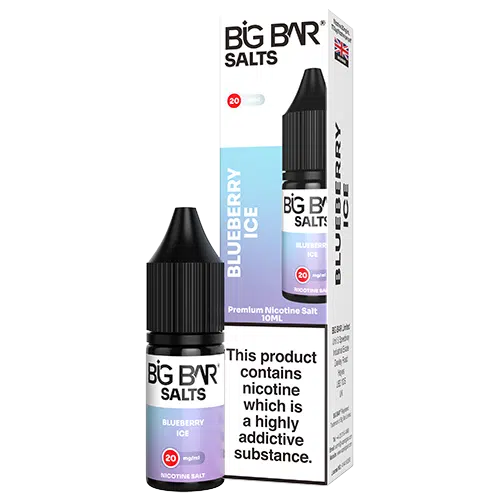 Big Bar Nic Salts 20mg Blueberry Ice