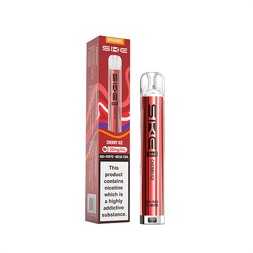 SKE Crystal Bar 600 Cherry Ice