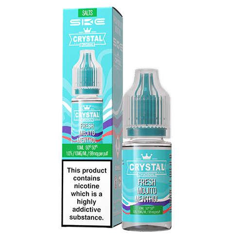 Crystal Nic Salt 10mg Fresh Mojito Menthol