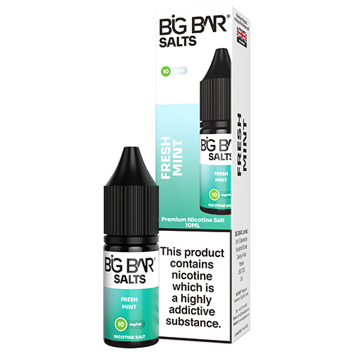 Big Bar Nic Salts 10mg Fresh Mint