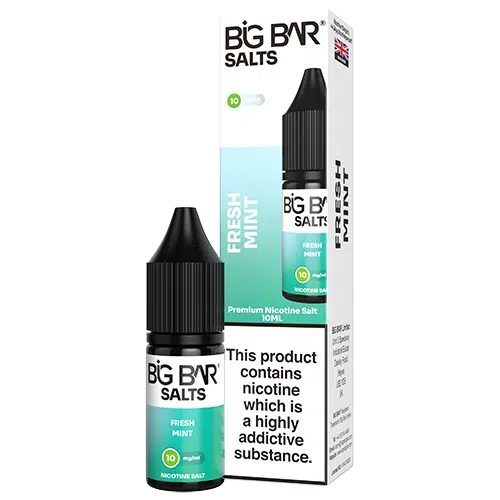Big Bar Nic Salts 10mg Fresh Mint
