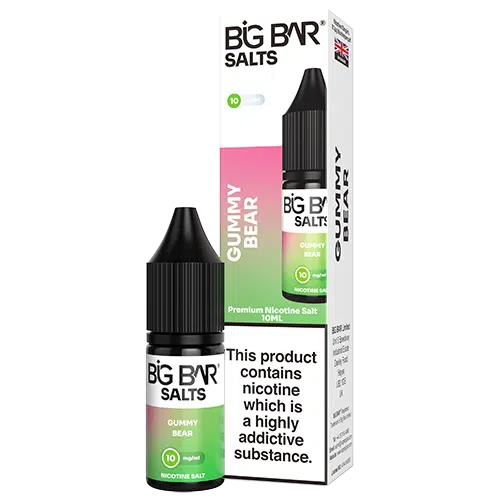 Big Bar Nic Salts 10mg Gummy Bear