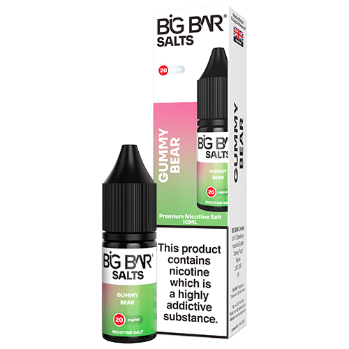 Big Bar Nic Salts 20mg Gummy Bear