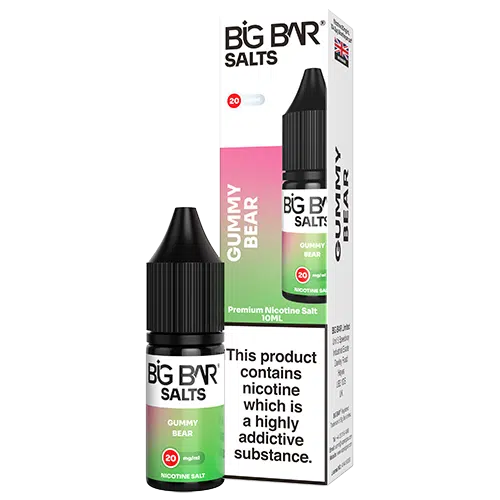Big Bar Nic Salts 20mg Gummy Bear