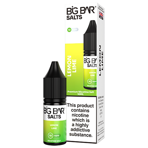 Big Bar Nic Salts 10mg Lemon Lime