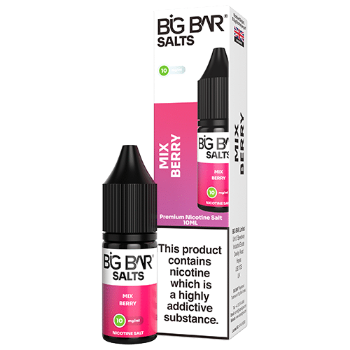 Big Bar Nic Salts 10mg Mix Berry