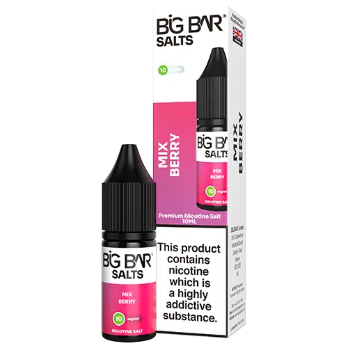 Big Bar Nic Salts 10mg Mix Berry