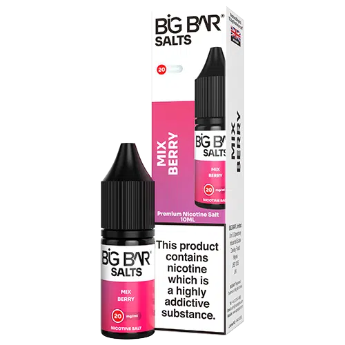Big Bar Nic Salts 20mg Mix Berry