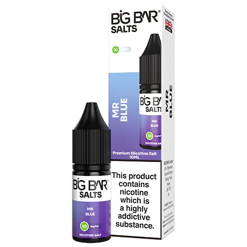 Big Bar Nic Salts 10mg Mr Blue