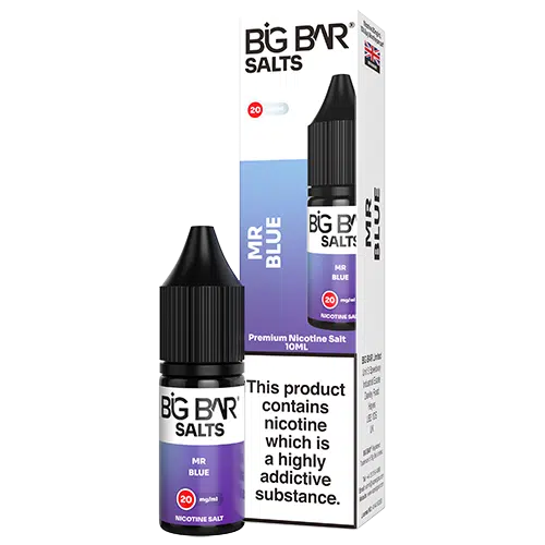 Big Bar Nic Salts 20mg Mr Blue