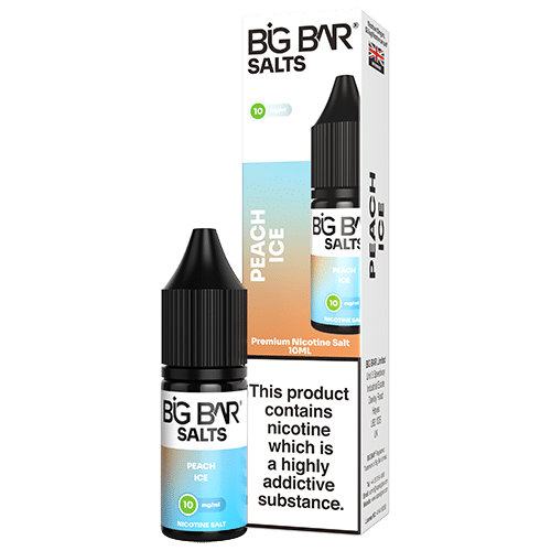 Big Bar Nic Salts 10mg Peach Ice