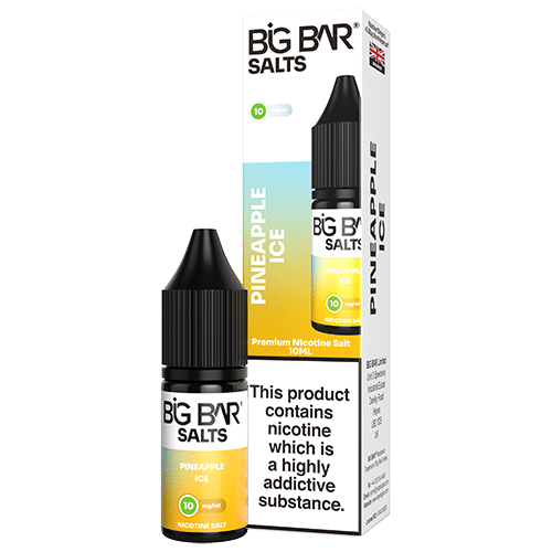 Big Bar Nic Salts 10mg Pineapple Ice