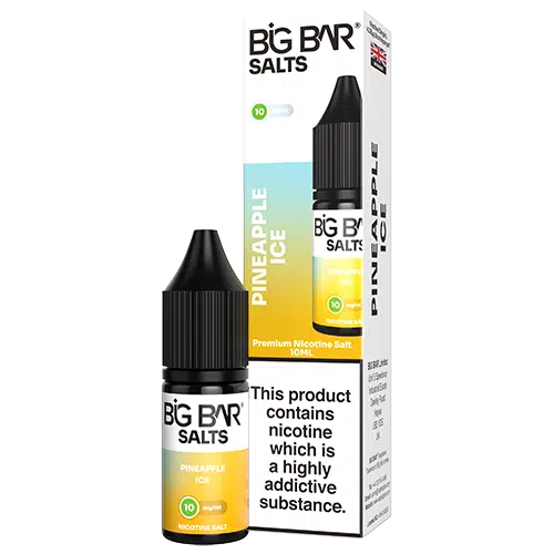 Big Bar Nic Salts 10mg Pineapple Ice