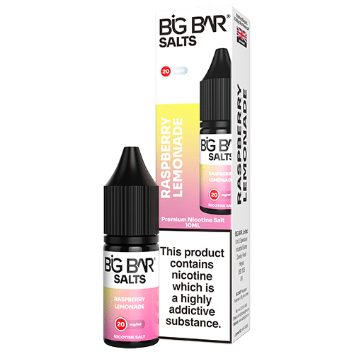 Big Bar Nic Salts 20mg Raspberry Lemonade