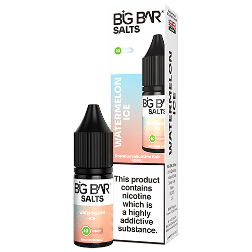 Big Bar Nic Salts 10mg Watermelon Ice