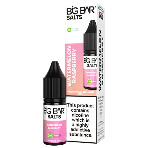 Big Bar Nic Salts 10mg Watermelon Raspberry