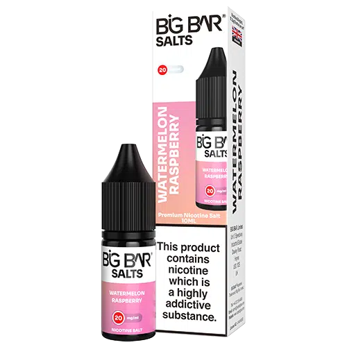 Big Bar Nic Salts 20mg Watermelon Raspberry