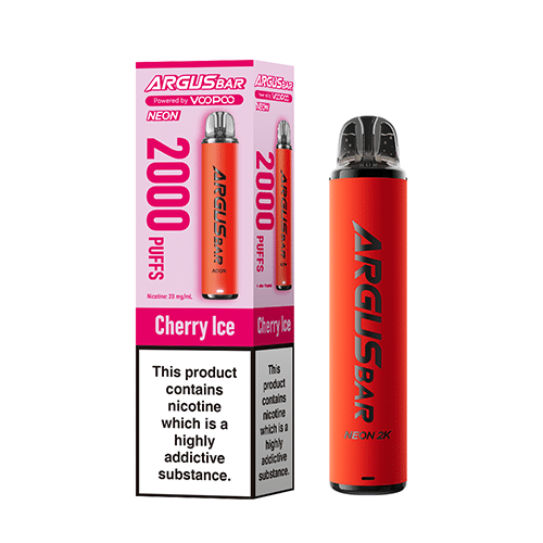 Argus Bar Neon Prefilled Kits Cherry Ice