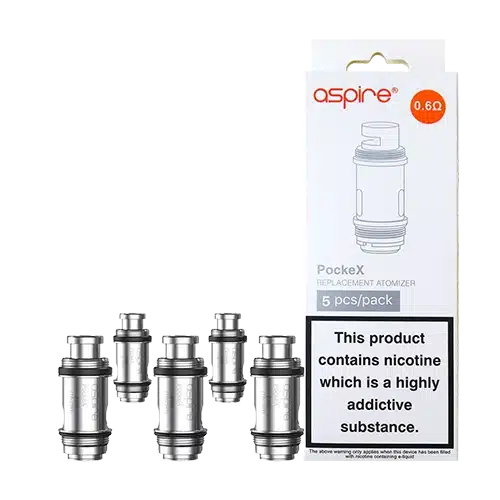 Aspire PockeX Coils 0.6 Ohm