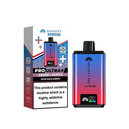 Hayati Pro Ultra Plus Prefilled Kit Blue Razz Cherry