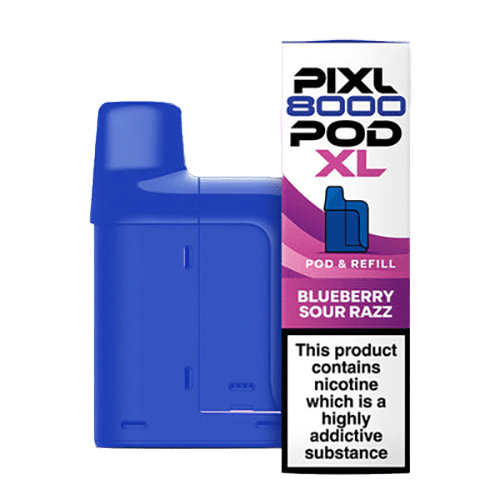 Pixl 8k Prefilled Pods Blueberry Sour Raspberry