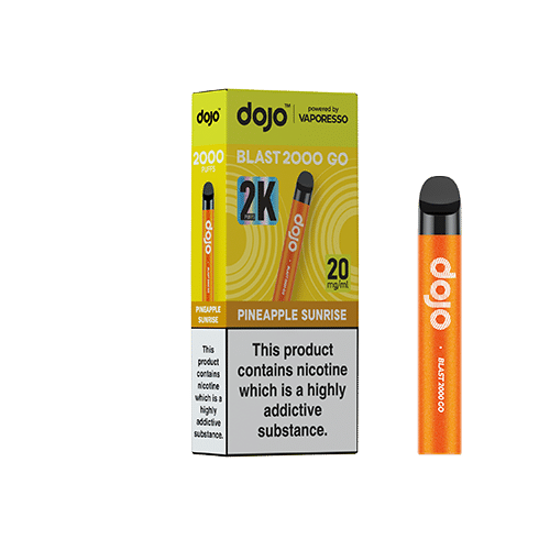 aporreso Dojo Blast 2000 Go Prefilled Kit PINEAPPLE SUNRISE