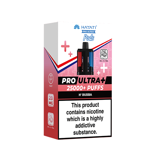 Hayati Pro Ultra Plus Prefilled Pods H'Bubba
