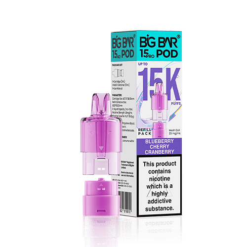 Big Bar 15 Pro Prefilled Pods (5 Pack)