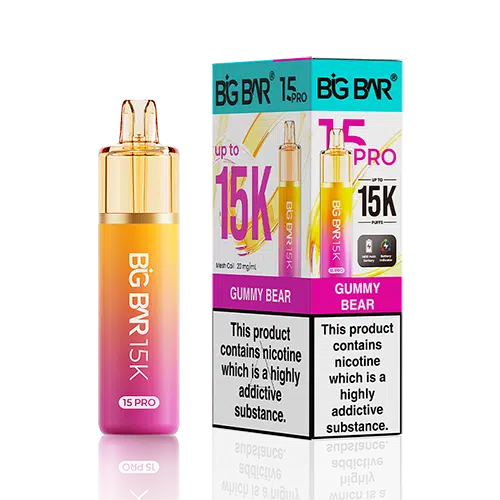 Big Bar 15 Pro Prefilled Kit GUMMY BEAR 15K