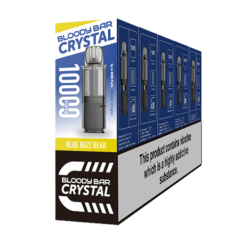 Bloody Bar Crystal 10k Prefilled Pods (5 Pack)