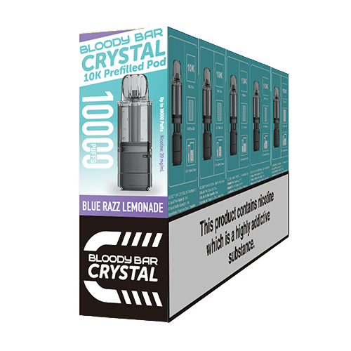 Bloody Bar Crystal 10k Prefilled Pods (5 Pack)