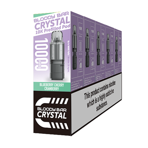 Bloody Bar Crystal 10k Prefilled Pods (5 Pack)