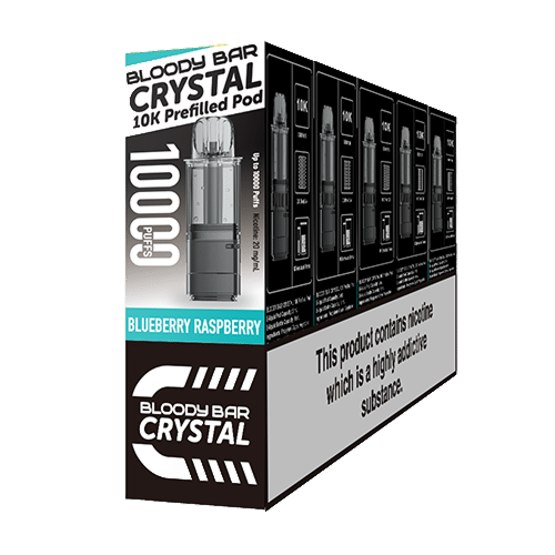 Bloody Bar Crystal 10k Prefilled Pods (5 Pack)