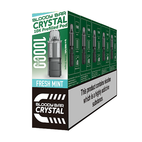 Bloody Bar Crystal 10k Prefilled Pods (5 Pack)