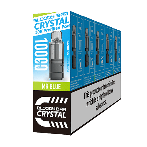 Bloody Bar Crystal 10k Prefilled Pods (5 Pack)
