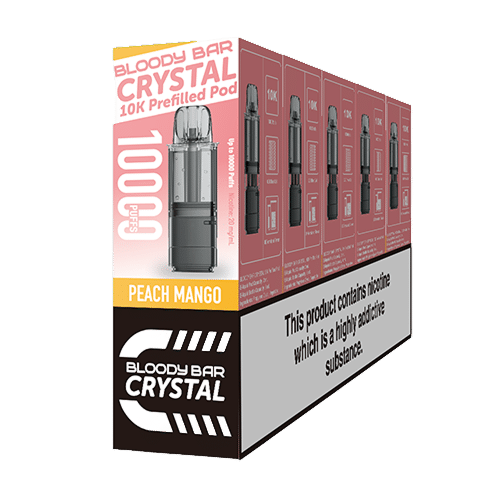 Bloody Bar Crystal 10k Prefilled Pods (5 Pack)