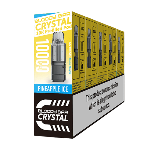 Bloody Bar Crystal 10k Prefilled Pods (5 Pack)