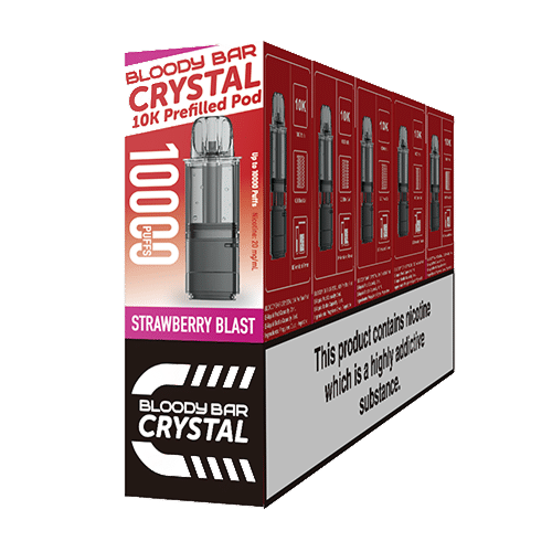 Bloody Bar Crystal 10k Prefilled Pods (5 Pack)