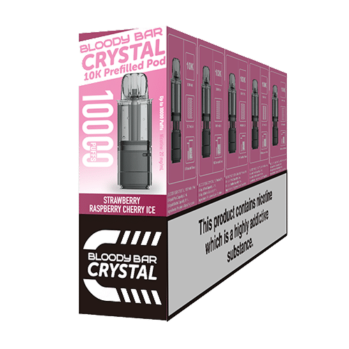 Bloody Bar Crystal 10k Prefilled Pods (5 Pack)