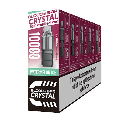 Bloody Bar Crystal 10k Prefilled Pods (5 Pack)