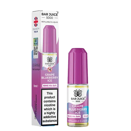 Bar Juice 5000 10mg Nic Salts (10 Pack)