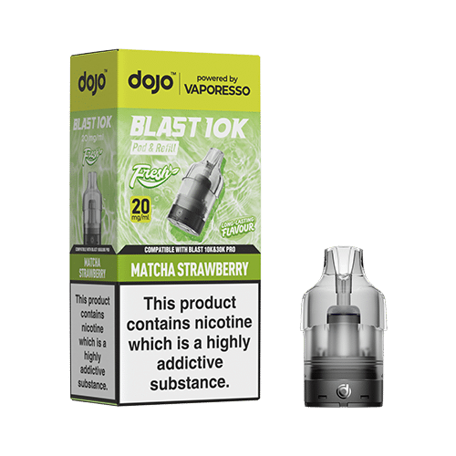 Dojo Blast 10k Fresh Prefilled 20mg Pods (Wholesale 5pack)