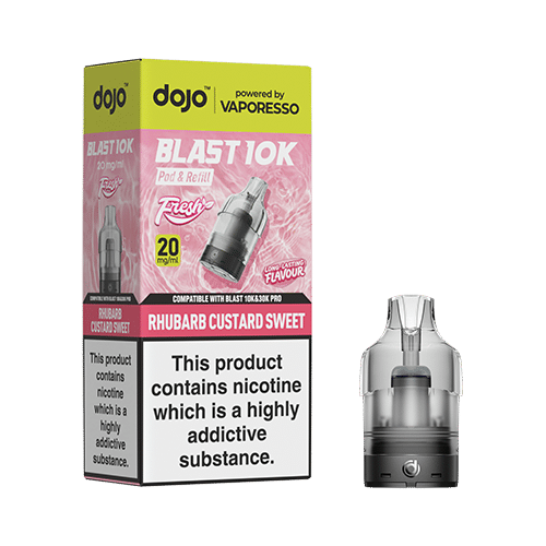 Dojo Blast 10k Fresh Prefilled 20mg Pods (Wholesale 5pack)